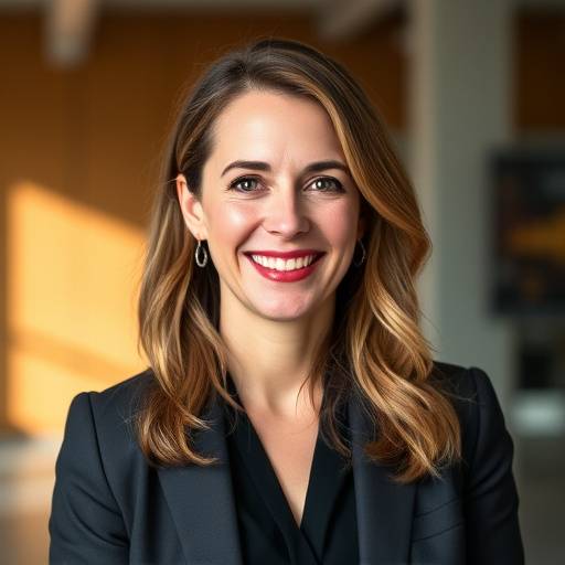 Foto van Marieke de Jong, oprichter van InterviewSucces, lachend en professioneel gekleed