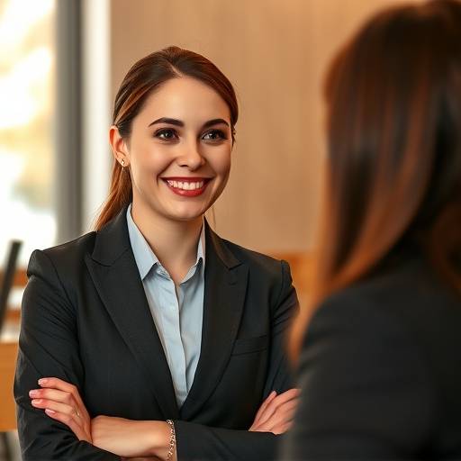 Vriendelijke support medewerker van InterviewSucces, klaar om vragen te beantwoorden